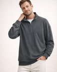 Helvano | Half-Zip Pullover mit Stehkragen für Herren