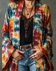 Helvano | Boho-Samtjacke für Damen