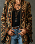 Helvano | Boho-Samtjacke für Damen