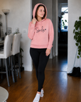 Helvano | Damen Kapuzenpullover mit Smiley-Print