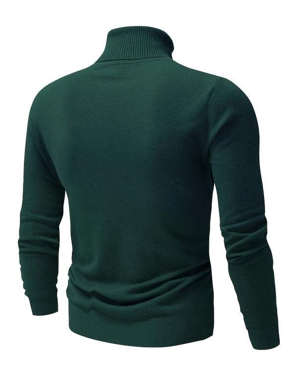 Helvano | Slim-Fit Rollkragenpullover für Herren