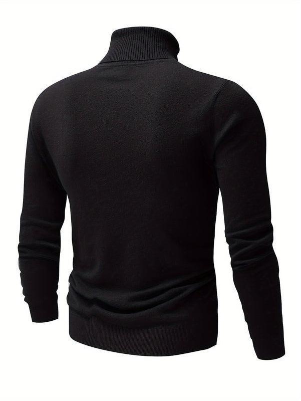 Helvano | Slim-Fit Rollkragenpullover für Herren