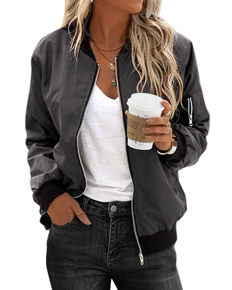 Helvano | Klassische Bomberjacke für Damen
