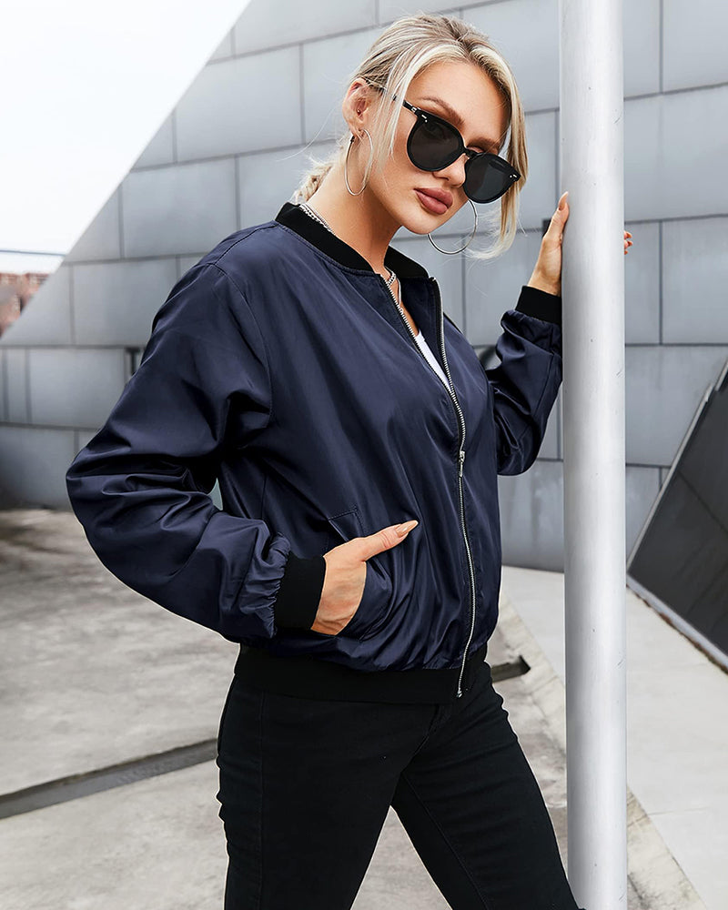Helvano | Klassische Bomberjacke für Damen