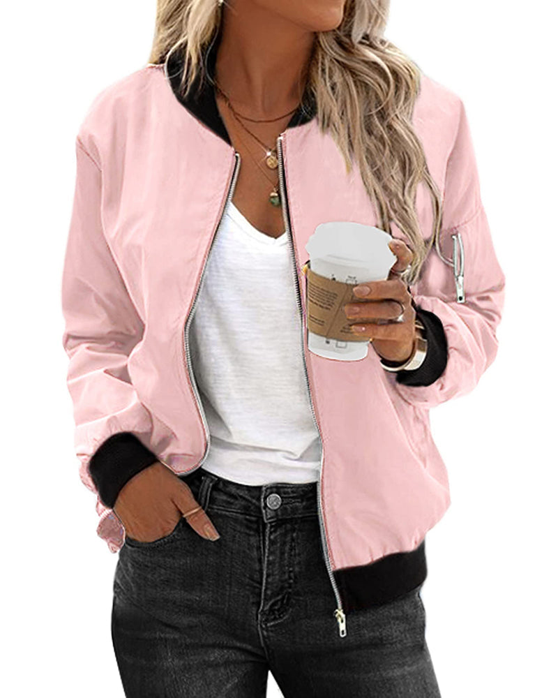 Helvano | Klassische Bomberjacke für Damen