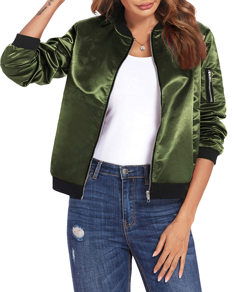 Helvano | Klassische Bomberjacke für Damen