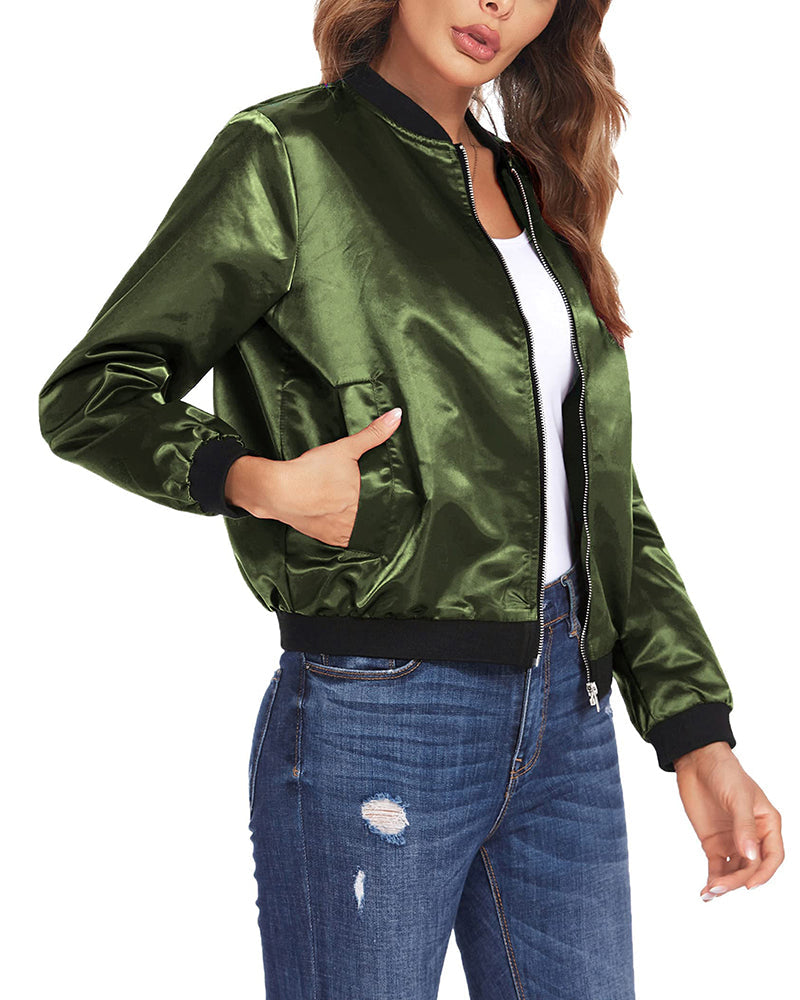 Helvano | Klassische Bomberjacke für Damen
