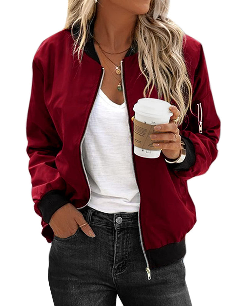 Helvano | Klassische Bomberjacke für Damen