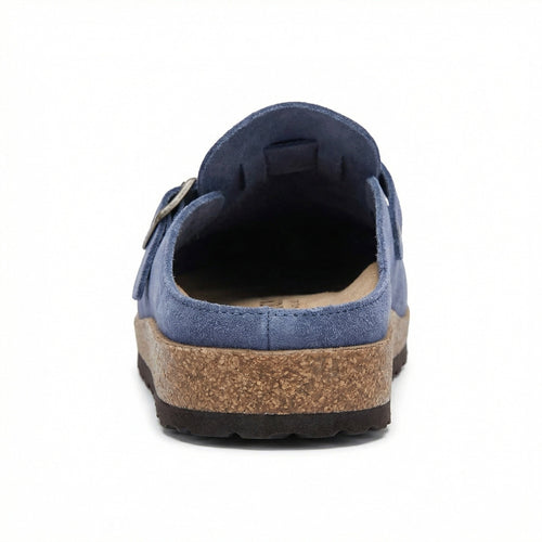 Helvano | Retro Wildleder-Clogs für Damen