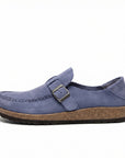 Helvano | Retro Wildleder-Clogs für Damen