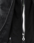 Helvano | Damen Kunstlederjacke mit Kapuze