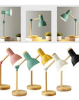 Helvano | Skandinavische Holz-Tischlampe mit LED