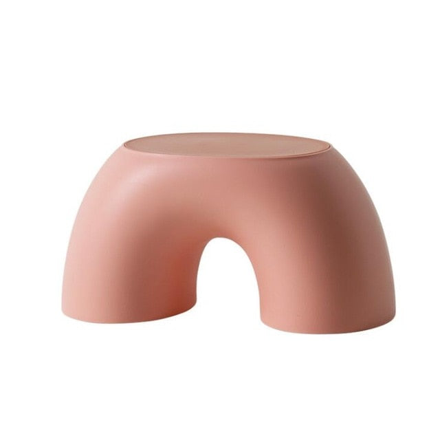 Helvano | Bunter Kinderhocker aus Kunstharz