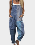 Helvano | Patchwork-Jumpsuit für Damen