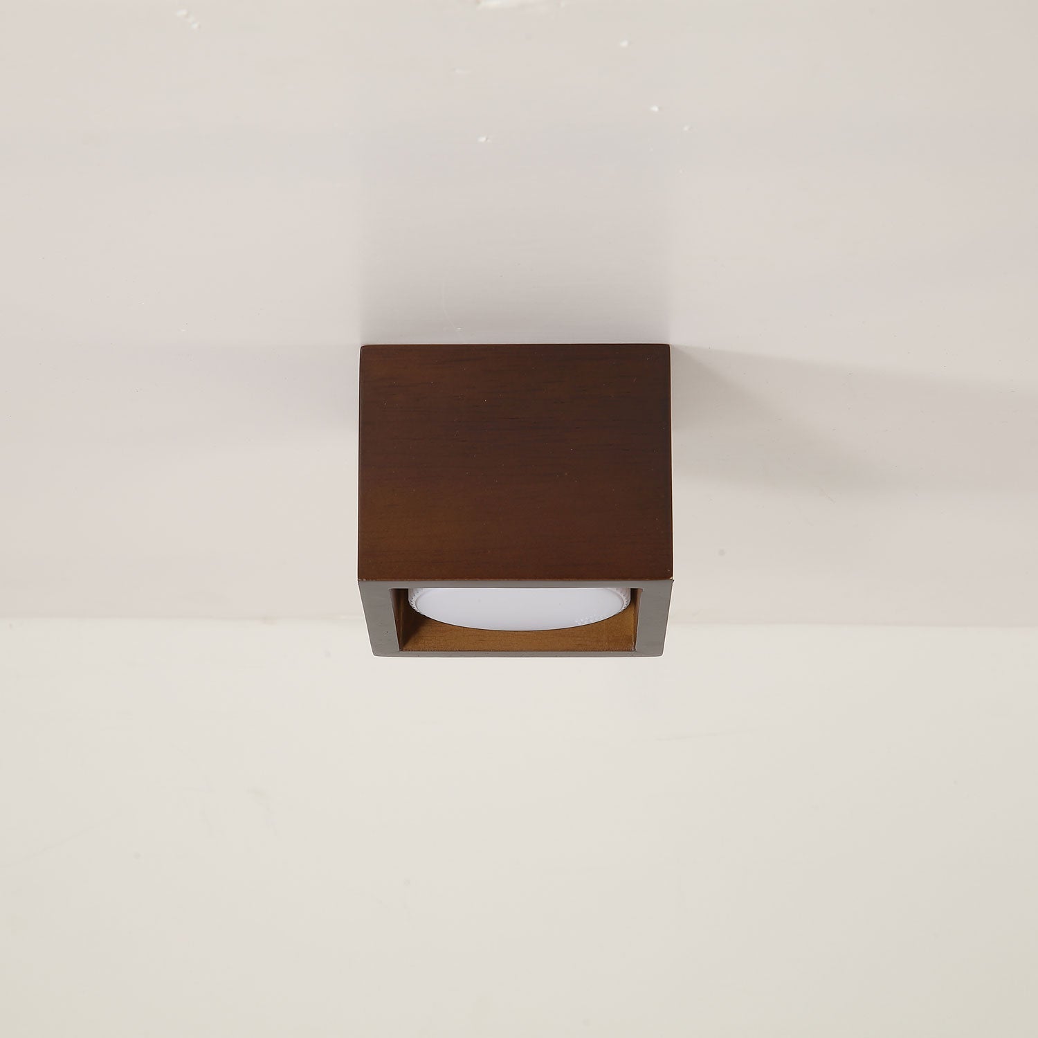 Helvano | Holz-Deckenleuchte für Wohnzimmer
