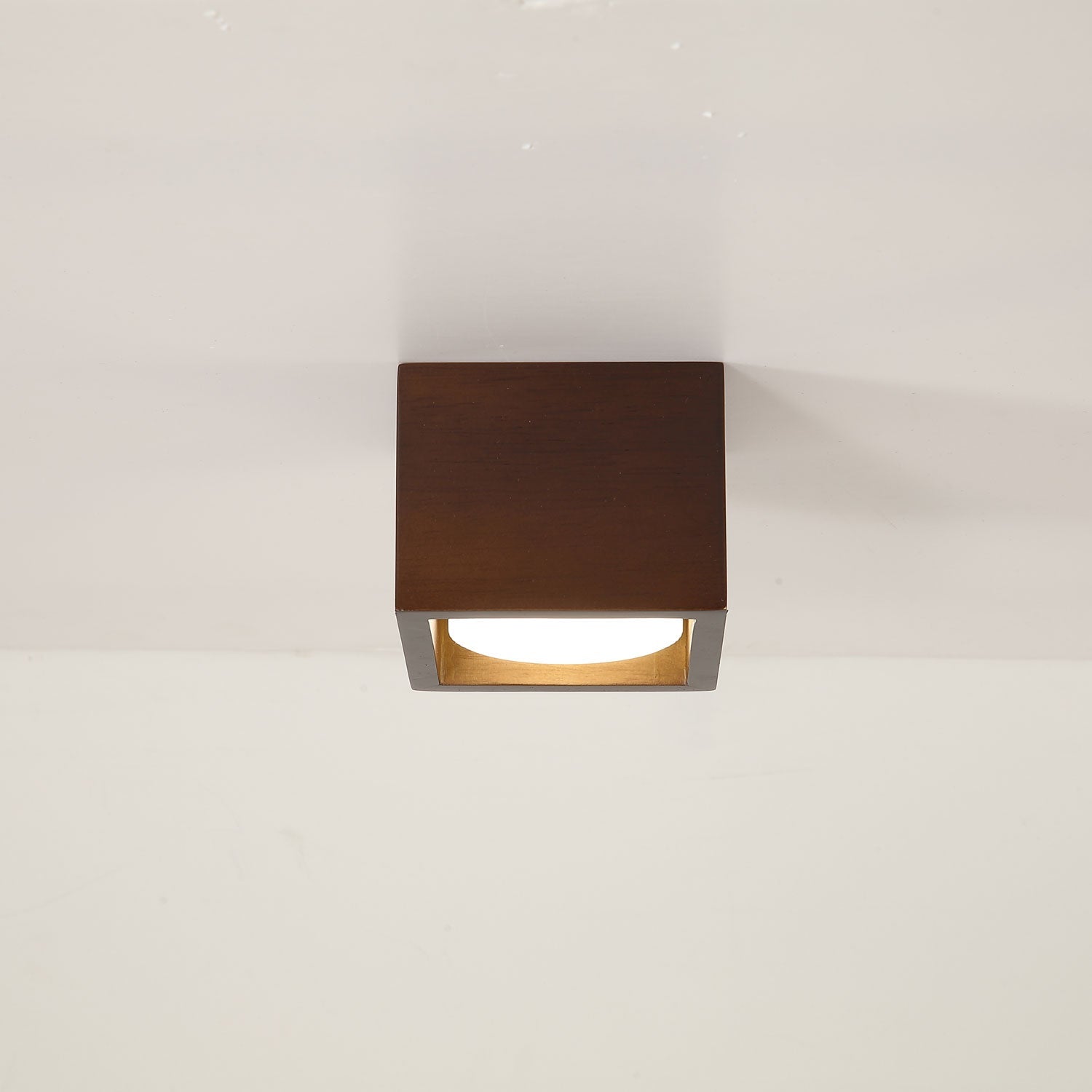 Helvano | Holz-Deckenleuchte für Wohnzimmer