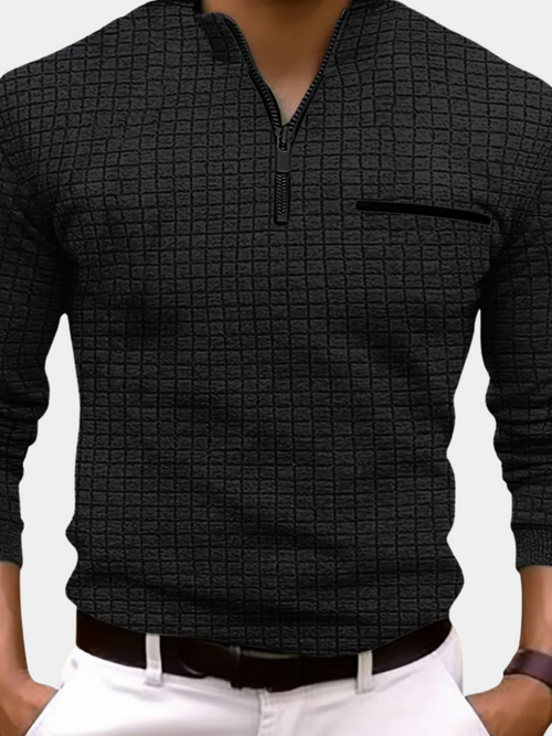 Helvano | Atmungsaktives Stretch-Poloshirt für Herren