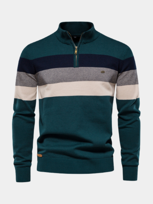 Helvano | Argyle Kaschmir-Pullover für Herren