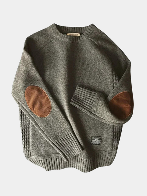 Helvano | Herren-Strickpullover aus Baumwoll-Wollmischung