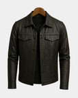 Helvano | Herren Lederjacke im Biker-Stil