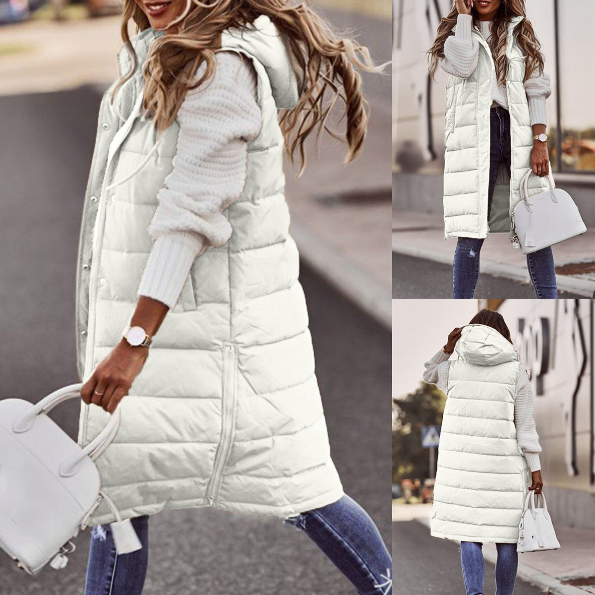 Helvano | Langer Bodywarmer für Damen