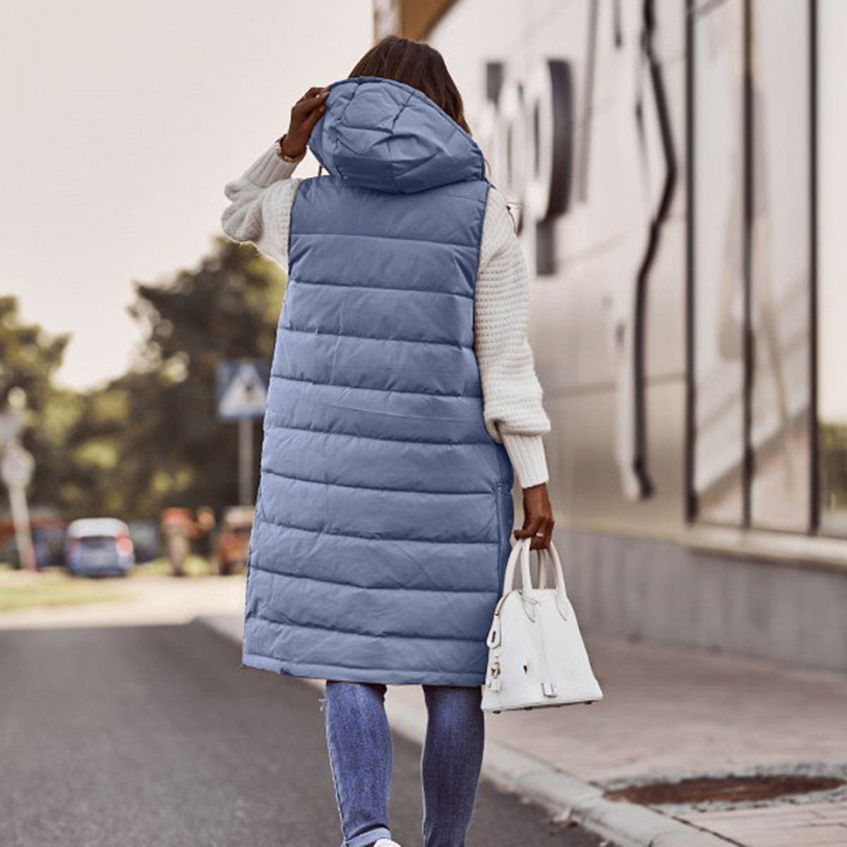 Helvano | Langer Bodywarmer für Damen