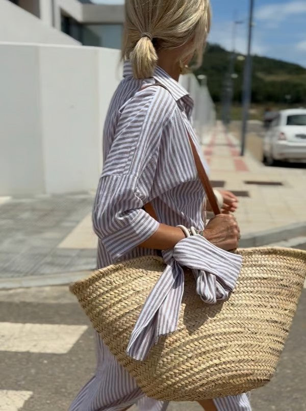 Helvano | Midi-Poloshirtkleid für Damen