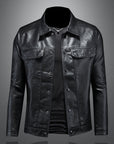 Helvano | Bikerjacke für Herren in Braun