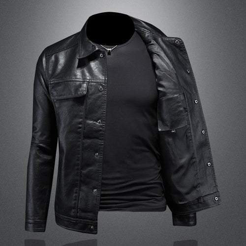 Helvano | Bikerjacke für Herren in Braun