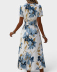 Helvano | Modernes Blumen-Midikleid für Damen