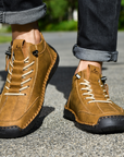 Helvano | Nubuk-Sneaker mit Reissverschluss für Herren