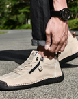 Helvano | Nubuk-Sneaker mit Reissverschluss für Herren