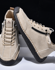 Helvano | Nubuk-Sneaker mit Reissverschluss für Herren