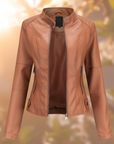 Helvano | Elegante Lederjacke für Damen