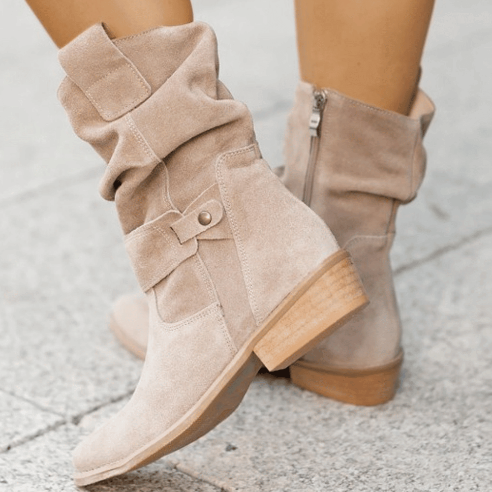 Helvano | Damen Stiefel aus Wildleder