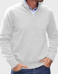 Helvano | Herren Troyer-Pullover mit Zip
