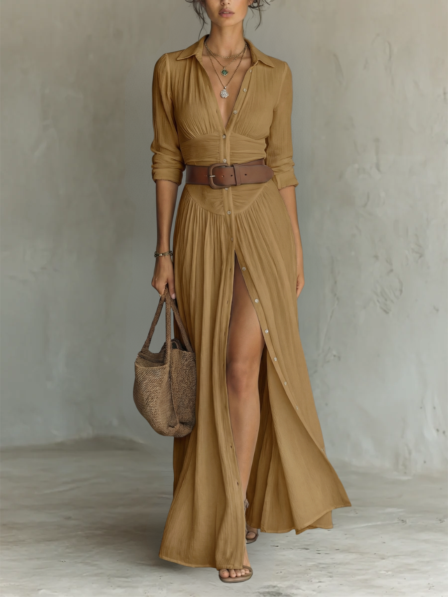 Helvano | Elegantes Maxikleid für Damen