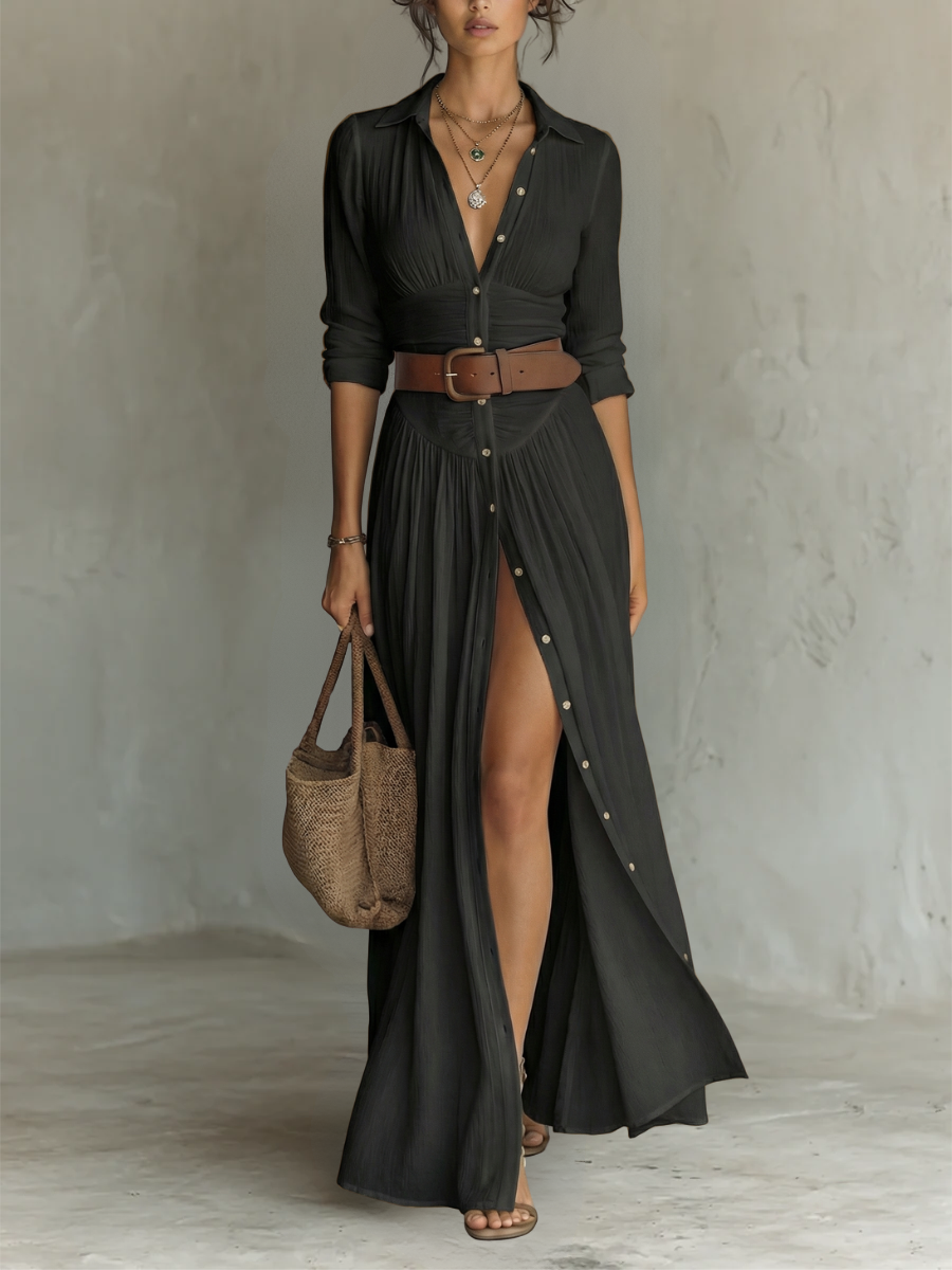 Helvano | Elegantes Maxikleid für Damen