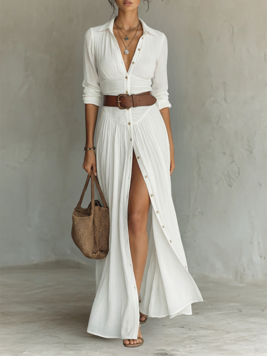 Helvano | Elegantes Maxikleid für Damen
