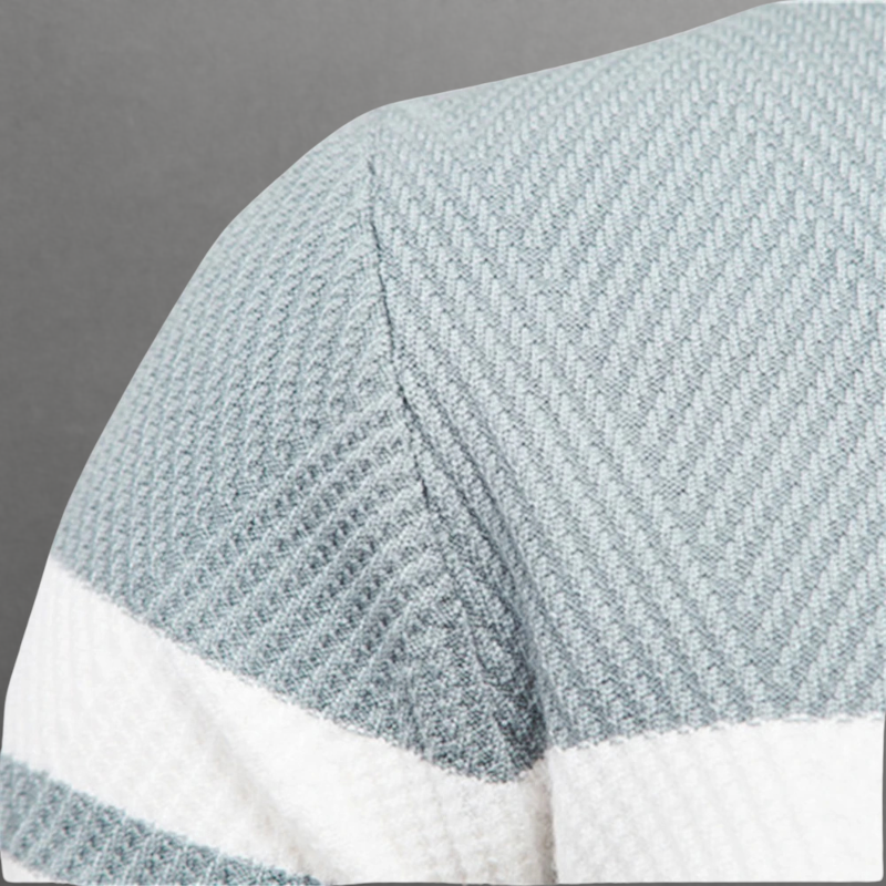 Helvano | Gestreifter Strickpullover für Herren