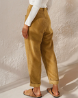 Helvano | Cordhose mit lockerem Schnitt für Damen
