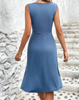 Helvano | Knielanges Midi-Sommerkleid für Damen