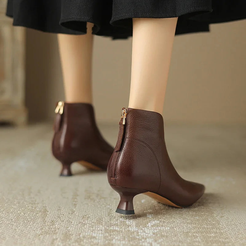 Helvano | Ankle Boots mit spitzer Absatzform für Damen