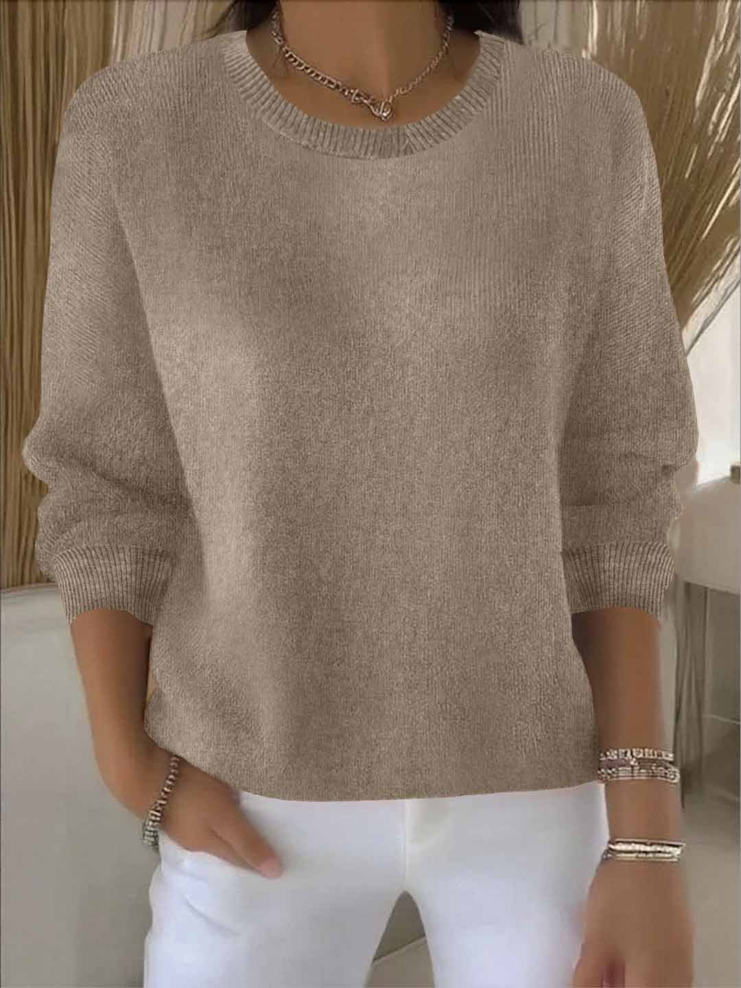 Helvano | Lockerer Strickpullover für Damen