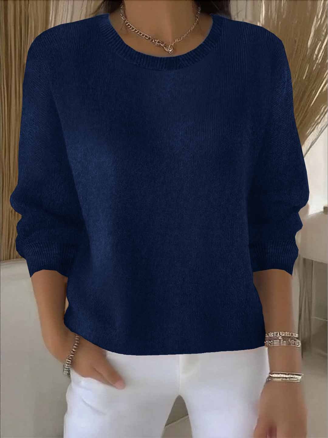 Helvano | Lockerer Strickpullover für Damen