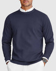 Helvano | Herren-Pullover mit Rundhalsausschnitt