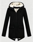 Helvano | Fleece-gefütterte Kapuzenjacke für Damen