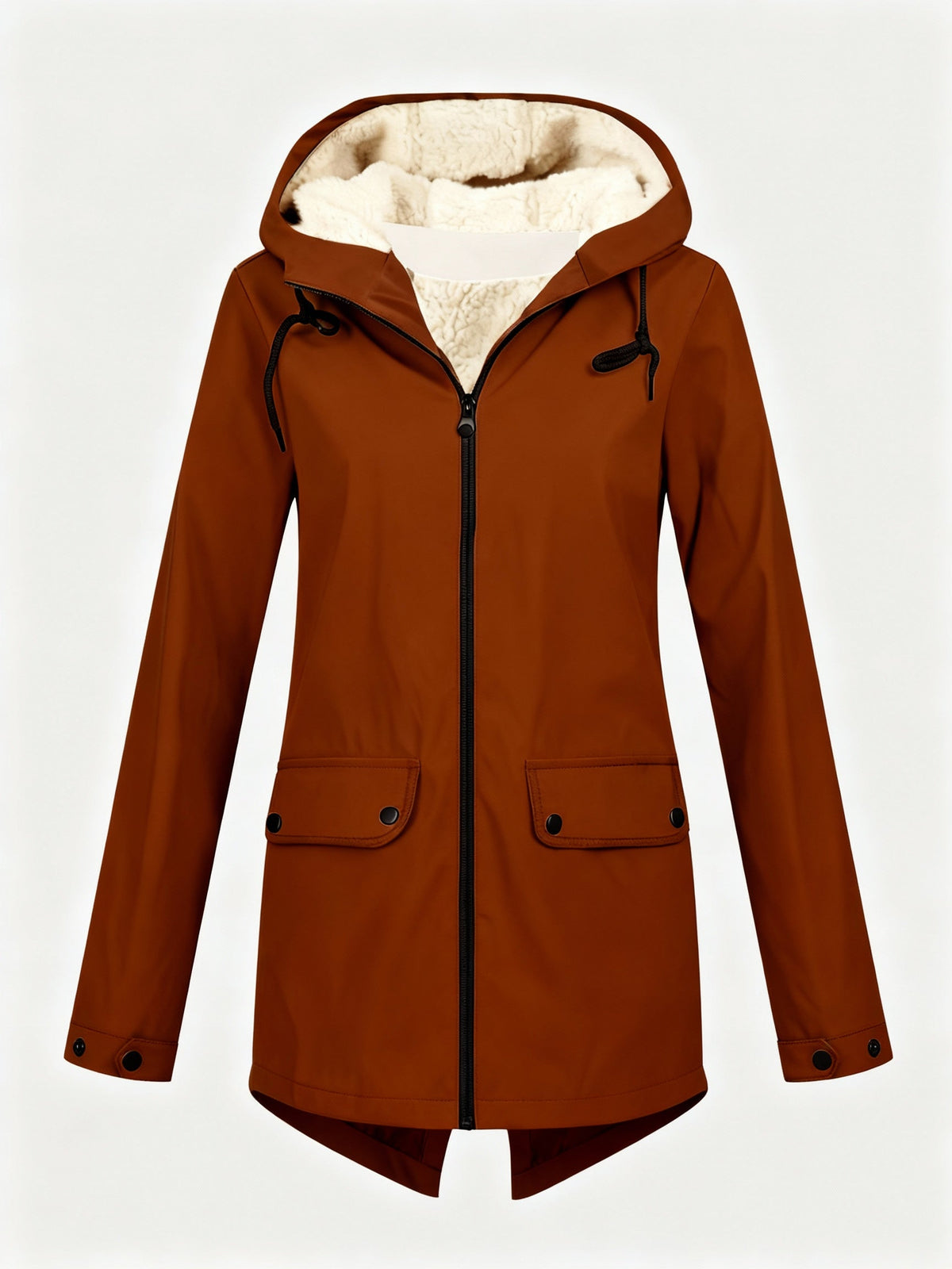 Helvano | Fleece-gefütterte Kapuzenjacke für Damen