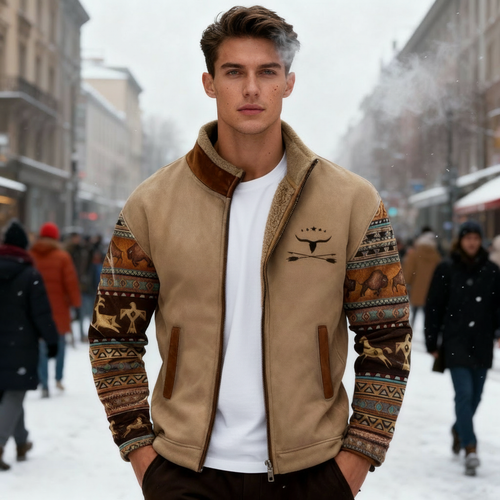 Helvano | Leichte Merino-Fleecejacke für Herren