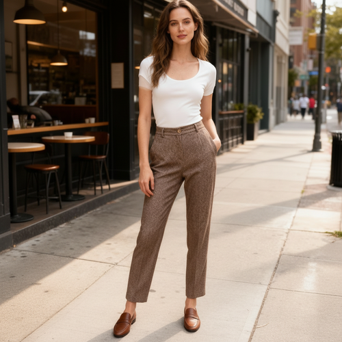 Helvano | Wollhose für Damen mit Tunnelzug